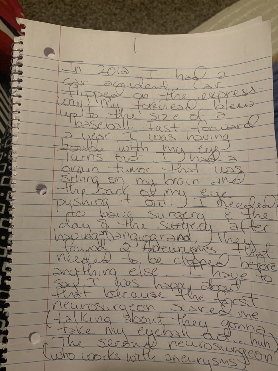 Her defining moments, page 1